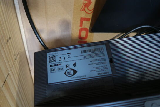 2 stk. computerskærme DELL, SAMSUNG med dockingstation