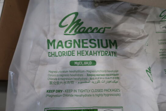 Palle med magnesium chloride hexahydrate, palle med salt SUPRASEL classic m.m.