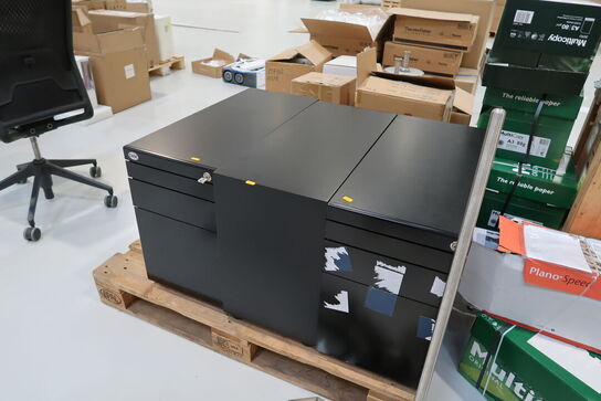 3 stk. skuffemoduler PAUSTIAN