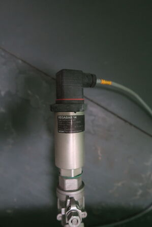 15000L tank til flydende gødning DANSK ROTATIONS PLAST med trykføler VEGABAR 14