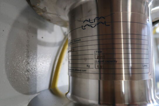 Hydraulisk håndpumpe ENERPAC P392, samt testunit ALFA LAVAL LAbStak M20-0.72