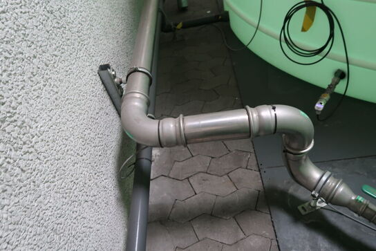 15000L tank til flydende gødning DANSK ROTATIONS PLAST med trykføler VEGABAR 14