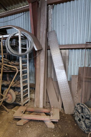 Div. Reservedele, kabeltromler m.m.