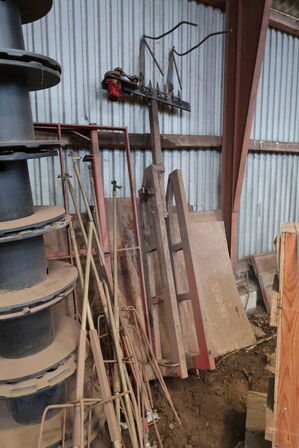 Div. Reservedele, kabeltromler m.m.