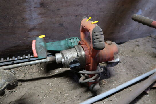 Røreværk samt busktrimmer 