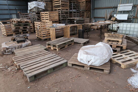 Div. Paller, arbejdsbord, pakkebord m.m.