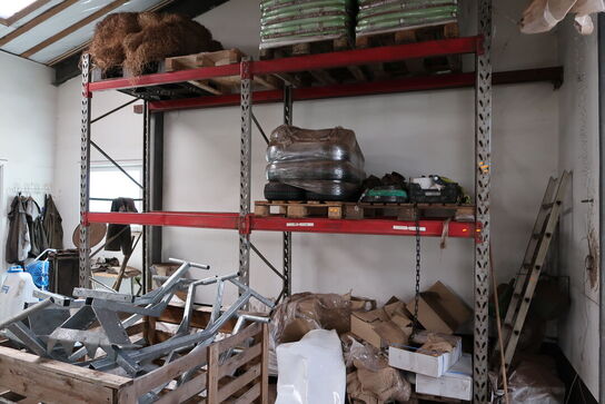 2 fag pallereoler uden indhold