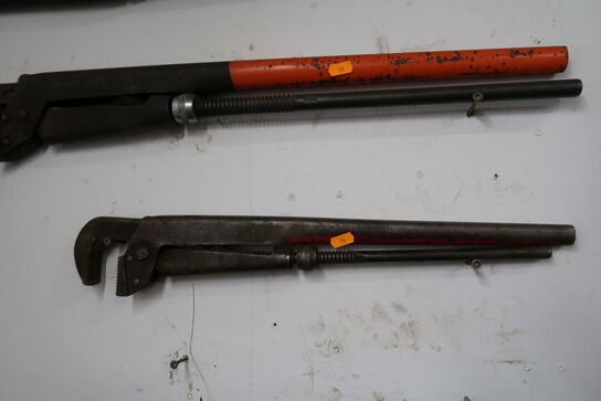 3 stk. rørtænger BAHCO