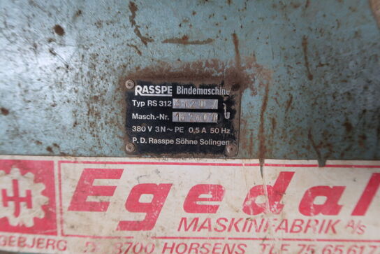 Bundtemaskine RASSPE EGEDAL RS 312