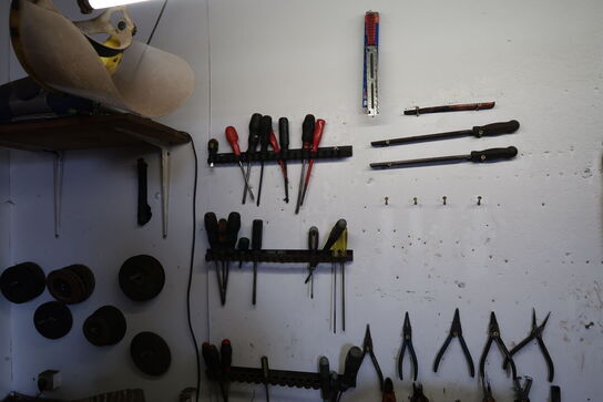 Arbejdsbord med div. Værktøj