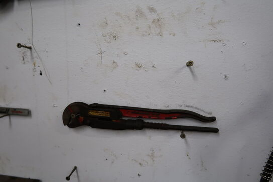 3 stk. rørtænger BAHCO