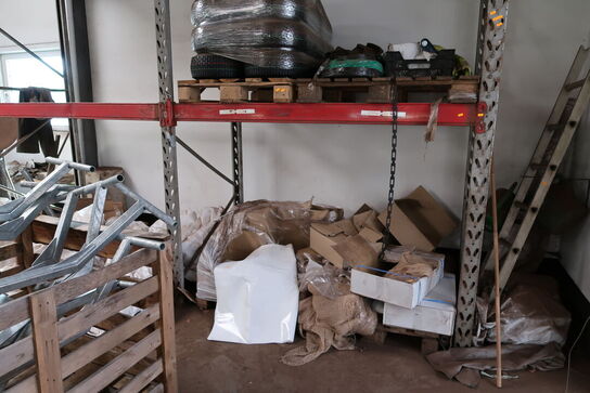 2 fag pallereoler uden indhold