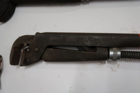 3 stk. rørtænger BAHCO