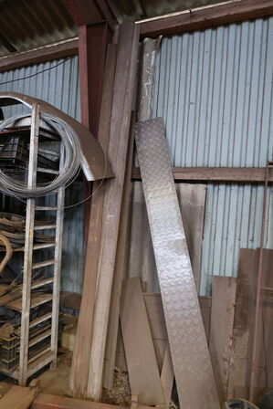 Div. Reservedele, kabeltromler m.m.