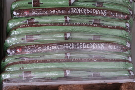 Palle med jordforbedring 50L sække