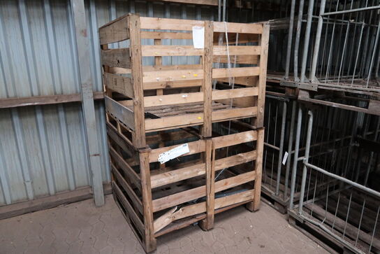 4 stk. pallebure samt EURO-Paller