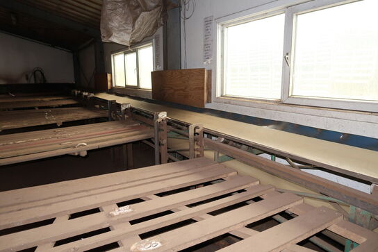 Transportbånd med div. Arbejdsborde