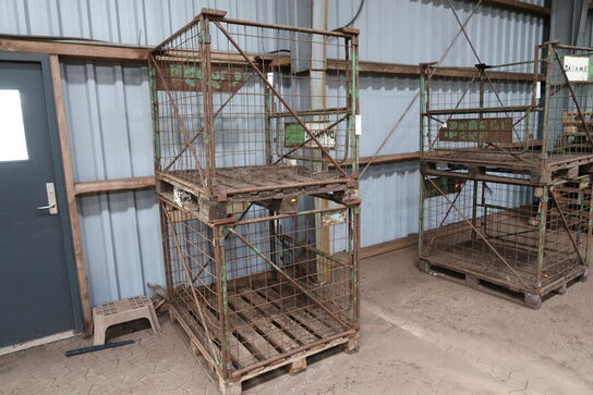 4 stk. pallebure samt EURO-Paller