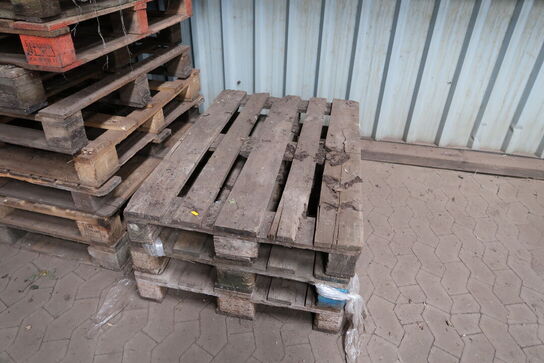 4 stk. pallebure samt EURO-Paller