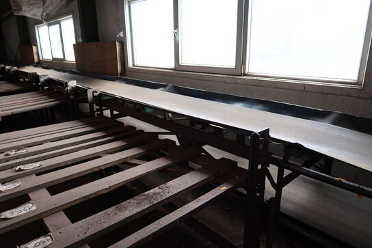 Transportbånd med div. Arbejdsborde