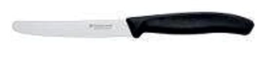 20 stk. Tomat/pølsekniv Victorinox 110 mm sort 