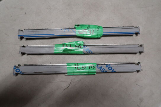 3 stk. Delskinne for isoleret skuffe Adande for VCS1/CT