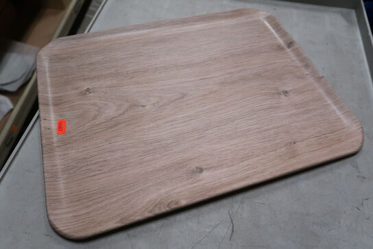 21 stk. Serveringsbakke B460 x D360 mm lys eg 