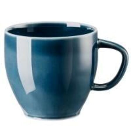 9 stk. Overkop høj blå 23 cl Rosenthal Junto