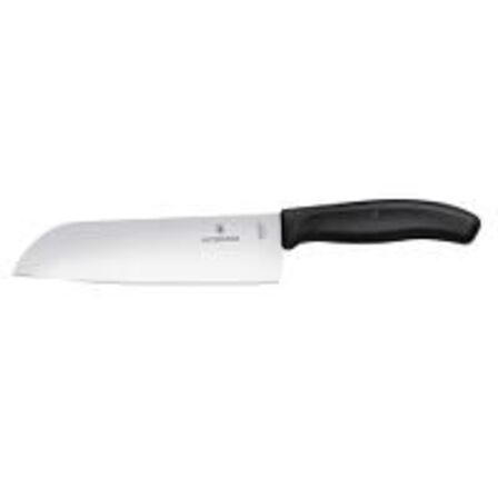 3 stk. Santokukniv Victorinox 170 mm sort 