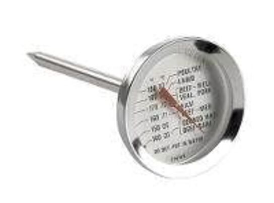 6 stk. Stegetermometer 