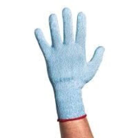 8 stk. Skærehæmmende handske orange kant X-large