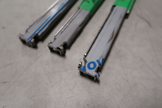 3 stk. Delskinne for isoleret skuffe Adande for VCS1/CT