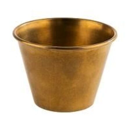 2 stk. Ramekin mat guld diam 60 mm 60 ml pak m/ 6 stk