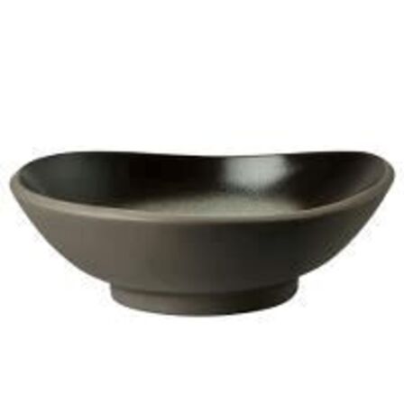 5 stk. Skål organisk skifer grå 150 mm 28 cl Rosenthal Junto
