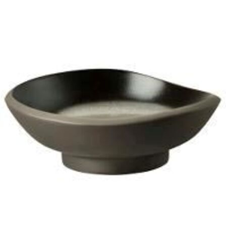 10 stk. Skål organisk skifer grå 100 mm 15 cl Rosenthal Junto