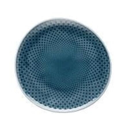 18 stk. Tallerken organisk blå 160 mm Rosenthal Junto
