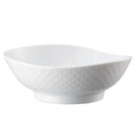 12 stk. Skål organisk hvid 120 mm 15 cl Rosenthal Junto