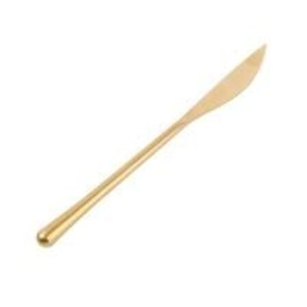 24 stk. Bordkniv vintage guld L225 mm Revive