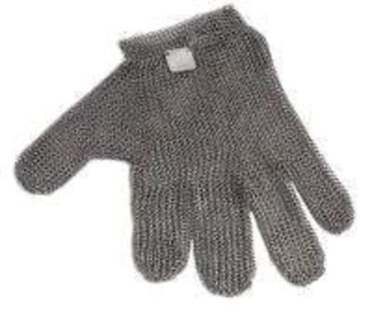 Sikkerhedshandske kort mellem rød 