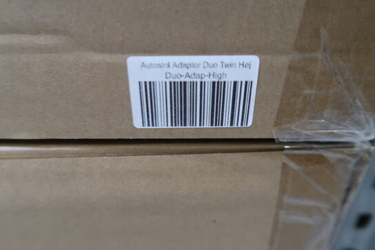 5 stk. Autostol adapter duo twin høj