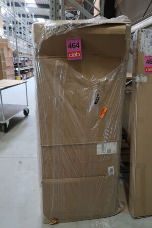 Basson Juniorseng 170x60 cm -  Grå - INKL. MADRAS