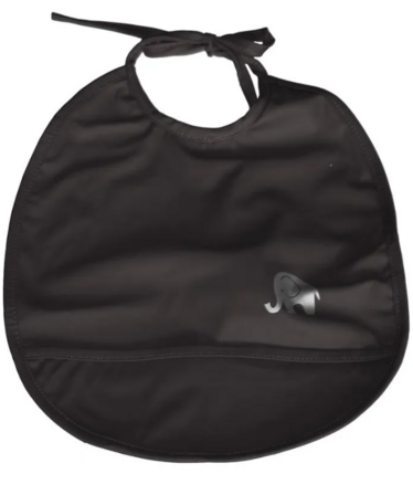 6 stk. CeLaVi Baby Hagesmæk - Black