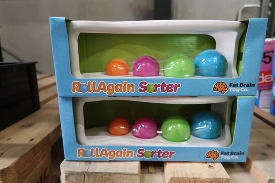 2 stk. Fat Brain Rollagain Sorter