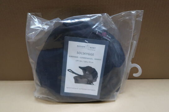 3 stk. Basson Stort Solskygge