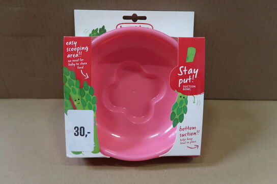 12 stk. Bambino Sugekop Skål Pink