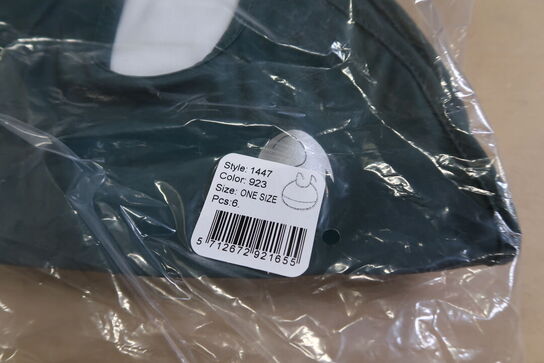 6 stk. Hagesmæk med Lomme Pu Mørkegrøn Fra Celavi