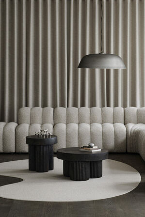 norr11 pendel - cloche three i børstet aluminium - ø82 cm (ubrugt)