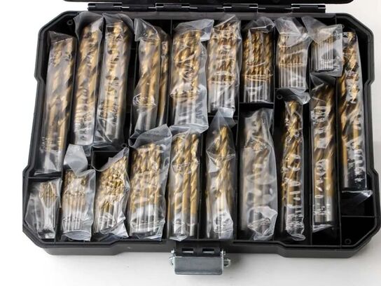 230 stk. HSS bor fra 1-10 mm