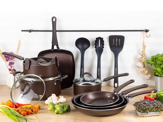 Kæmpe køkkensæt, 20 dele.