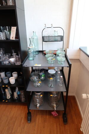 Div. Karafler, glas m.m.